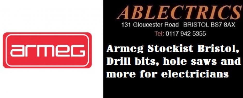 armeg supplier, armeg stockists, electricians tools, drill bits, hole saws, 