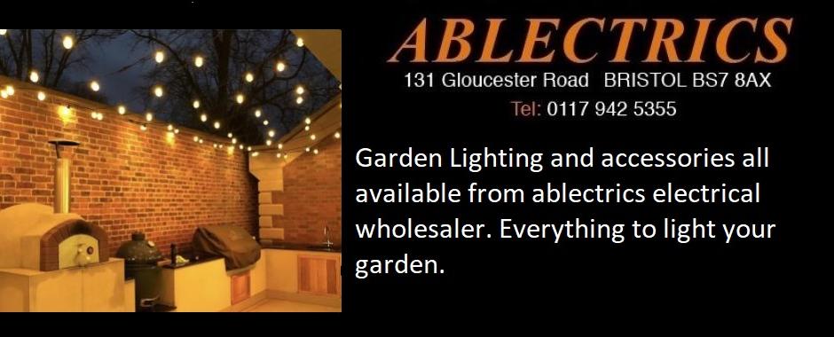 garden lighting, festoon lighting, outdoor lighting, ip rated lights, swa cable, wiska box, ip68 glands, wiska gel