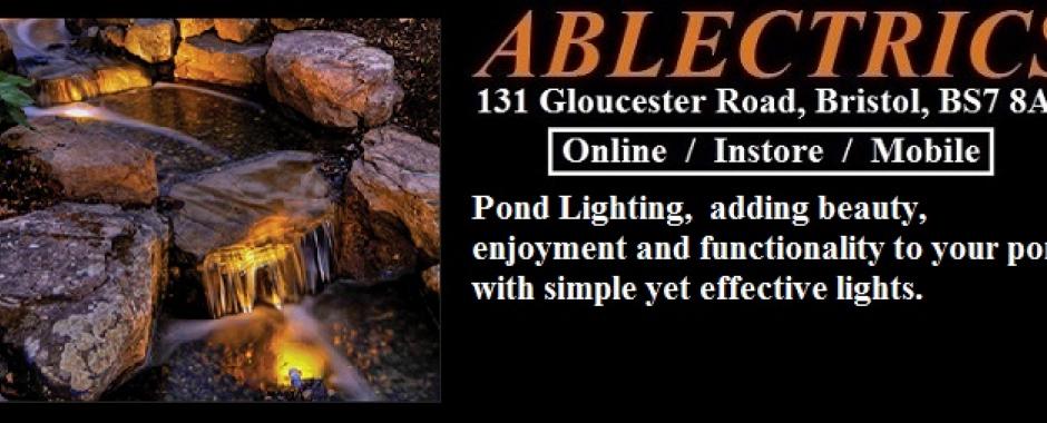 pond lighting, lighting of your pond, ip68 lighting, submersible lighting, outdoor lighting, garden lighting, creative garden lighting