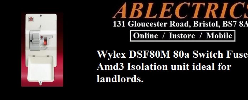 consumer units, wylex amd3, wylex amendment 3, fuse board, switch fuse,
