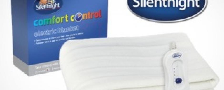 silentnight, silent night, heating, underblanket, electric blanket, bed, sleep, comfort control