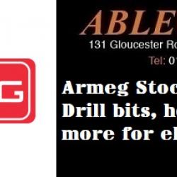armeg supplier, armeg stockists, electricians tools, drill bits, hole saws, 