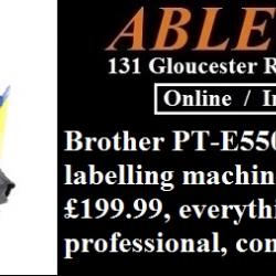 brother printers, brother labelling, labelling machine, labelling app, electrician labels, 