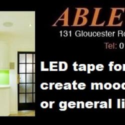 led lighting, led tape, kitchen lighting, 2700k led tape, 4000k led tape, mood lighting, task lighting, worktop lighting, 